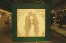 Silhouetted Kissing Booths