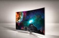 Vibrantly Curved Televisions