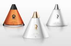 Conical Vodka Bottles