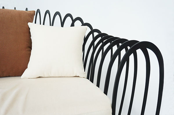 Rounded Wireframe Furniture
