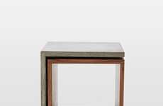 Concrete-Contoured Cubbies