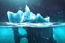 Digital Iceberg Paintings