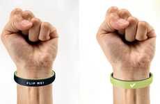 Resolution-Reminding Wristbands