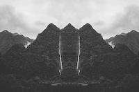 Mirrored Monochromatic Landscapes Image 3