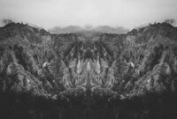Mirrored Monochromatic Landscapes Image 7
