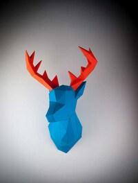 Massive Origami Taxidermy Image 2