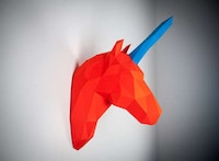Massive Origami Taxidermy Image 8