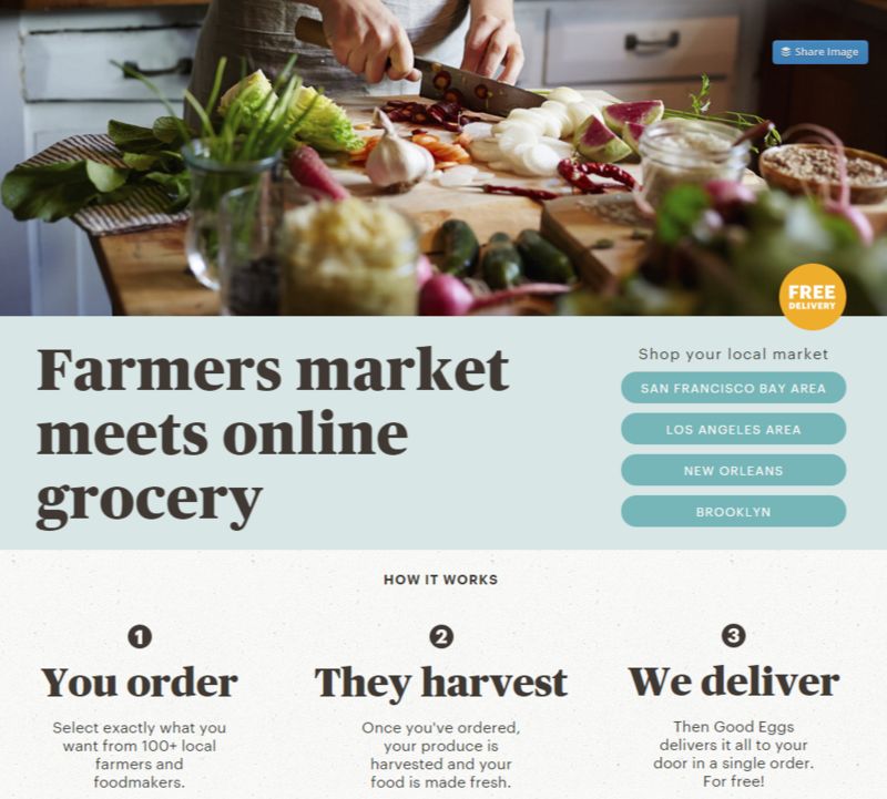Online Farmers' Markets