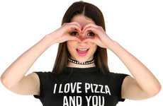 Romantic Pizza Tees