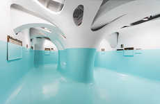 Dip-Dyed Art Installations