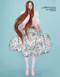 Red-Haired Rapunzel Editorials Image 5