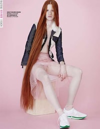 Red-Haired Rapunzel Editorials Image 6