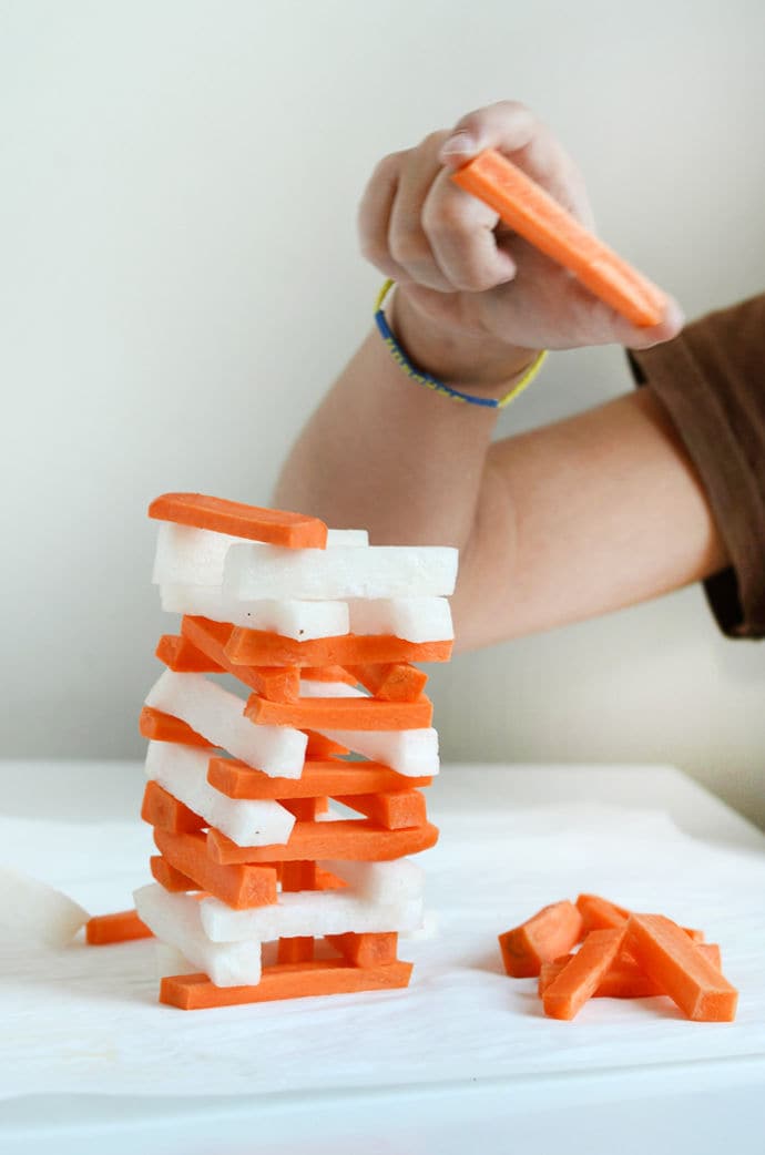 Vegetable Stacking Games