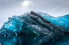 Flipped Iceberg Photography