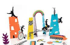 Whimsical Paper Playsets