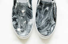 Marbled Sneaker DIYs