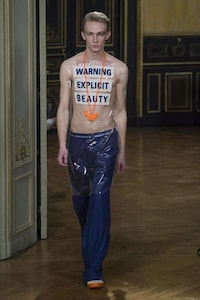 Warning Label-Clad Couture Image 5