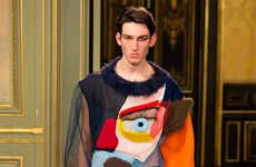 Cubism-Themed Knitwear Collections
