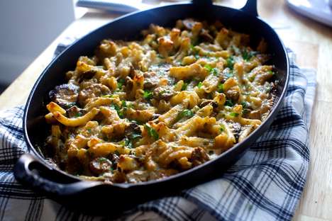 Baked Mushroom Marsalas