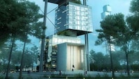 Stacked Cube Skyscrapers Image 2