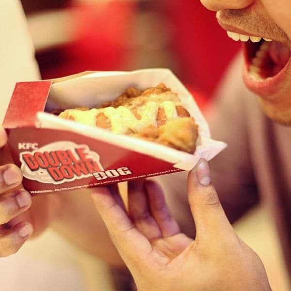 Fried Chicken-Wrapped Hot Dogs
