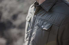 Wool-Stuffed Shirt Jackets