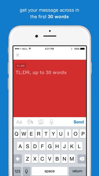 Concise Email Apps