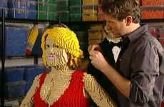 Fashion Lego Sculptures