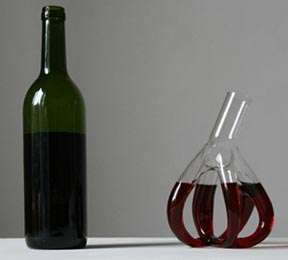 Heart-Shaped Wine Decanters