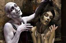 Gothic Horror Fashion Shoots