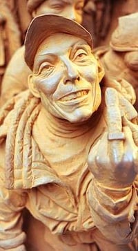 Copulating Welcome Statues Image 6