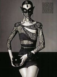 Harlequin Goth Fashion