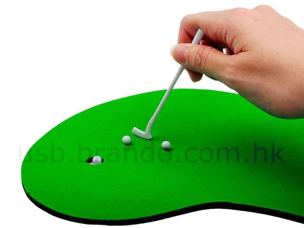 Miniature USB Golf Set
