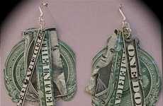 Recycled Money Jewelry