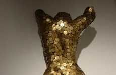 Sculpting Female Curves With Coins