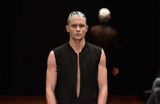 Silver-Haired Punk Fashion