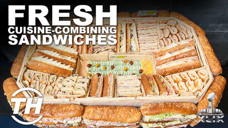 Fresh Cuisine-Combining Sandwiches