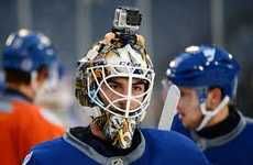 Hockey Player-Mounted Cameras