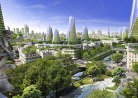 Futuristic Ecological City Blueprints Image 2