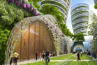 Futuristic Ecological City Blueprints Image 3
