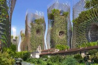 Futuristic Ecological City Blueprints Image 5