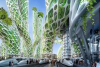 Futuristic Ecological City Blueprints Image 8