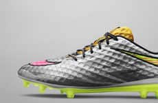 Liquid Diamond-Patterned Shoes