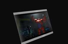 Self-Propping Pliable Tablets