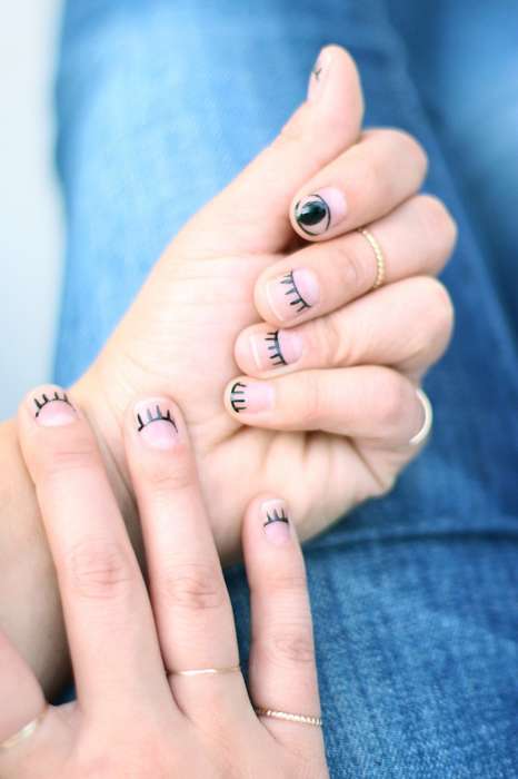 Flirty Eye Manicures