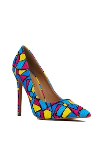 Graphic Pop Art Heels Image 3