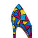 Graphic Pop Art Heels Image 7