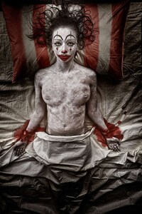 Grotesque Clown Portraits Image 8