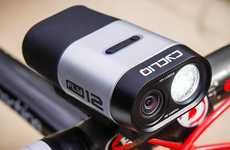 Camera-Embedded Bike Lights
