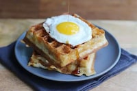 Cheesy Bacon Waffles Image 2